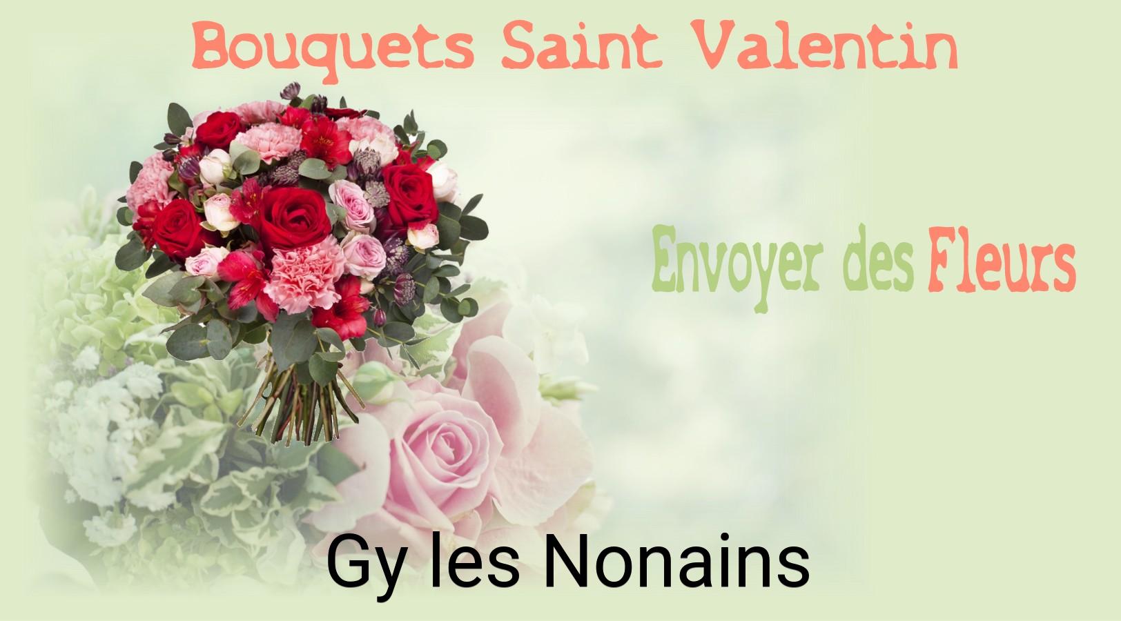 Roses de Saint-Valentin livrées à Gy-les-Nonains